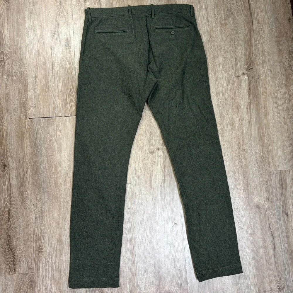Lot of J Crew Mens Pants 32x32 (32x31) Green Blue 484 Slim Tapered